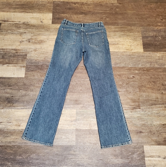 J. Jill Authentic Boot Leg Jeans sz 6 - Picture 2 of 4
